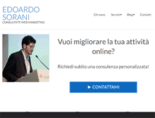 Tablet Screenshot of edoardosorani.com